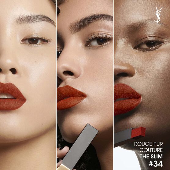 Batom Yves Saint Laurent Rouge Pur Couture The Slim Velvet Radical